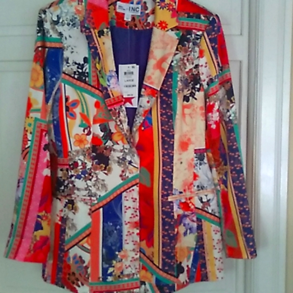 Misa Hilton for INC Blazer, Large, NWT